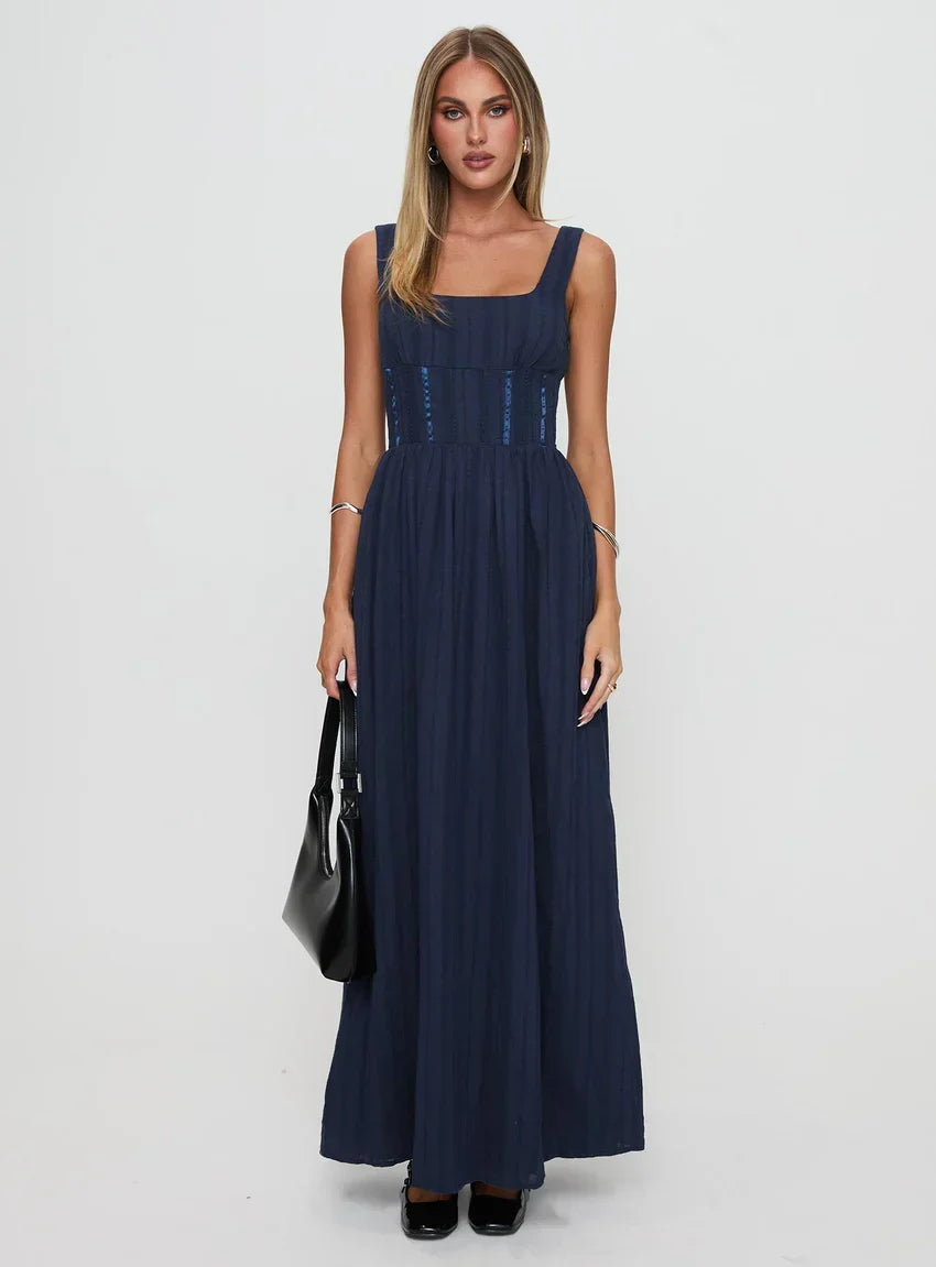 Lorinda Maxi Dress Navy