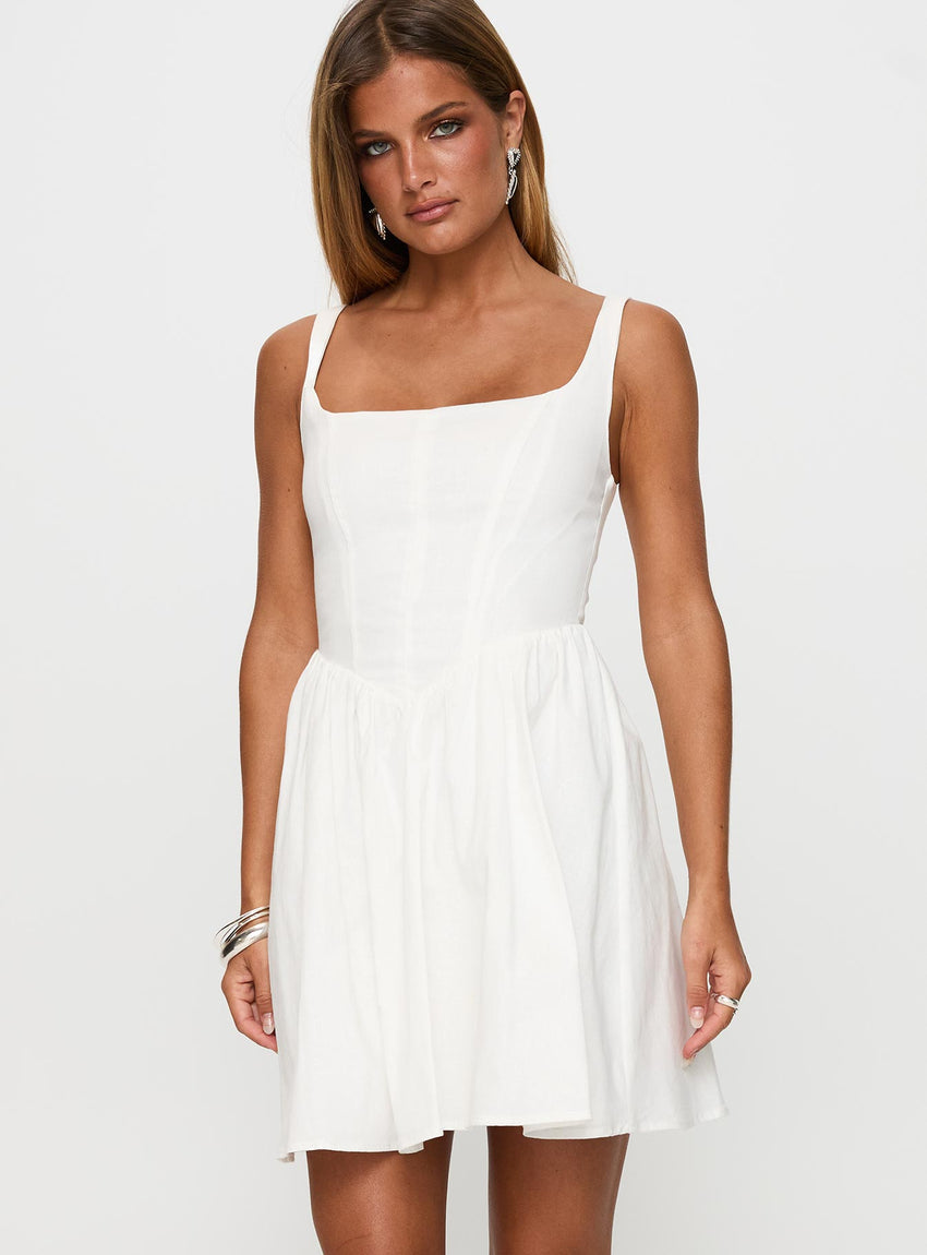 Martie Mini Dress White