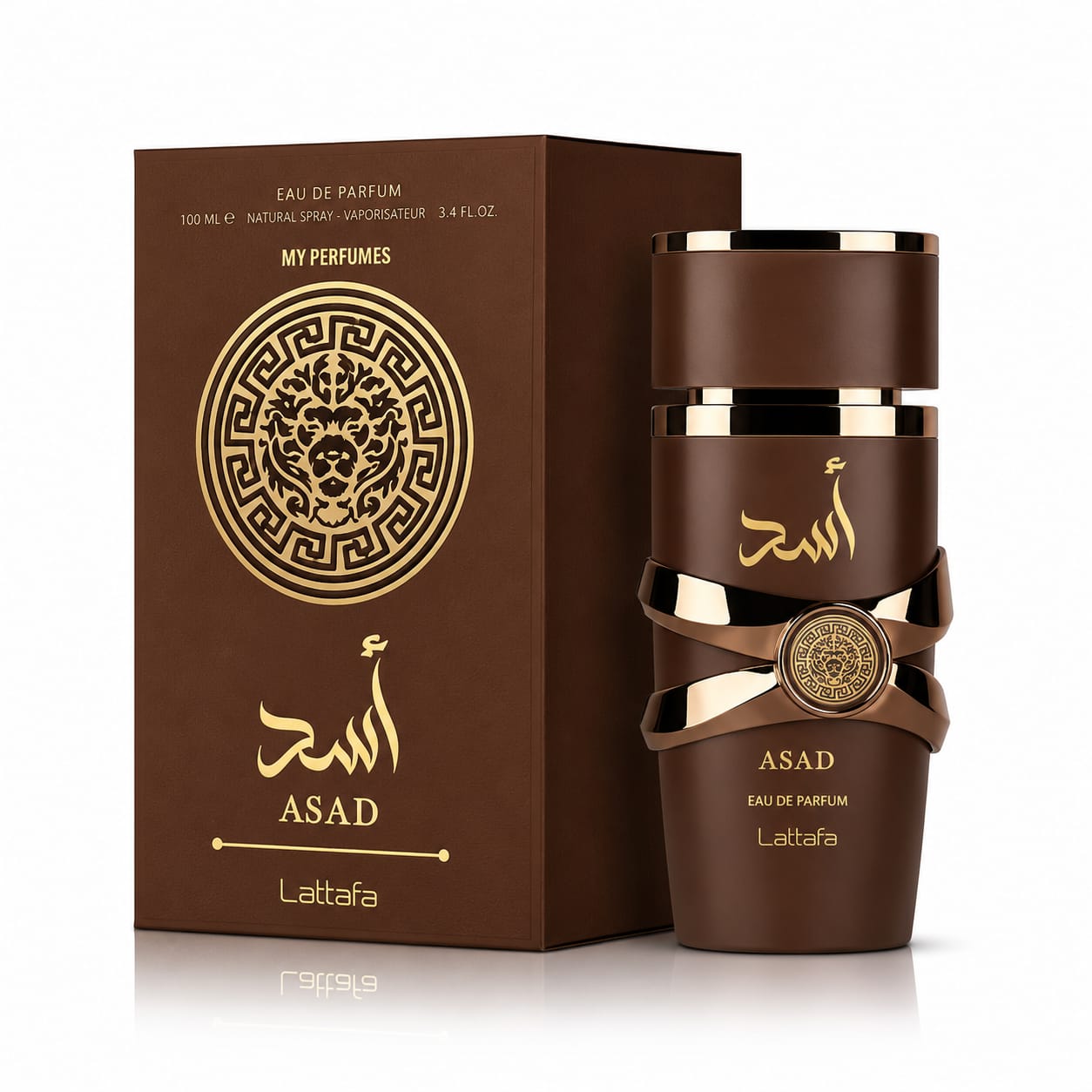 Lattafa Asad Eau de Parfum for Men – 100ml / 3.4 fl oz