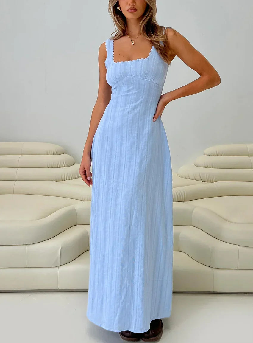 Dasha Maxi Dress Blue