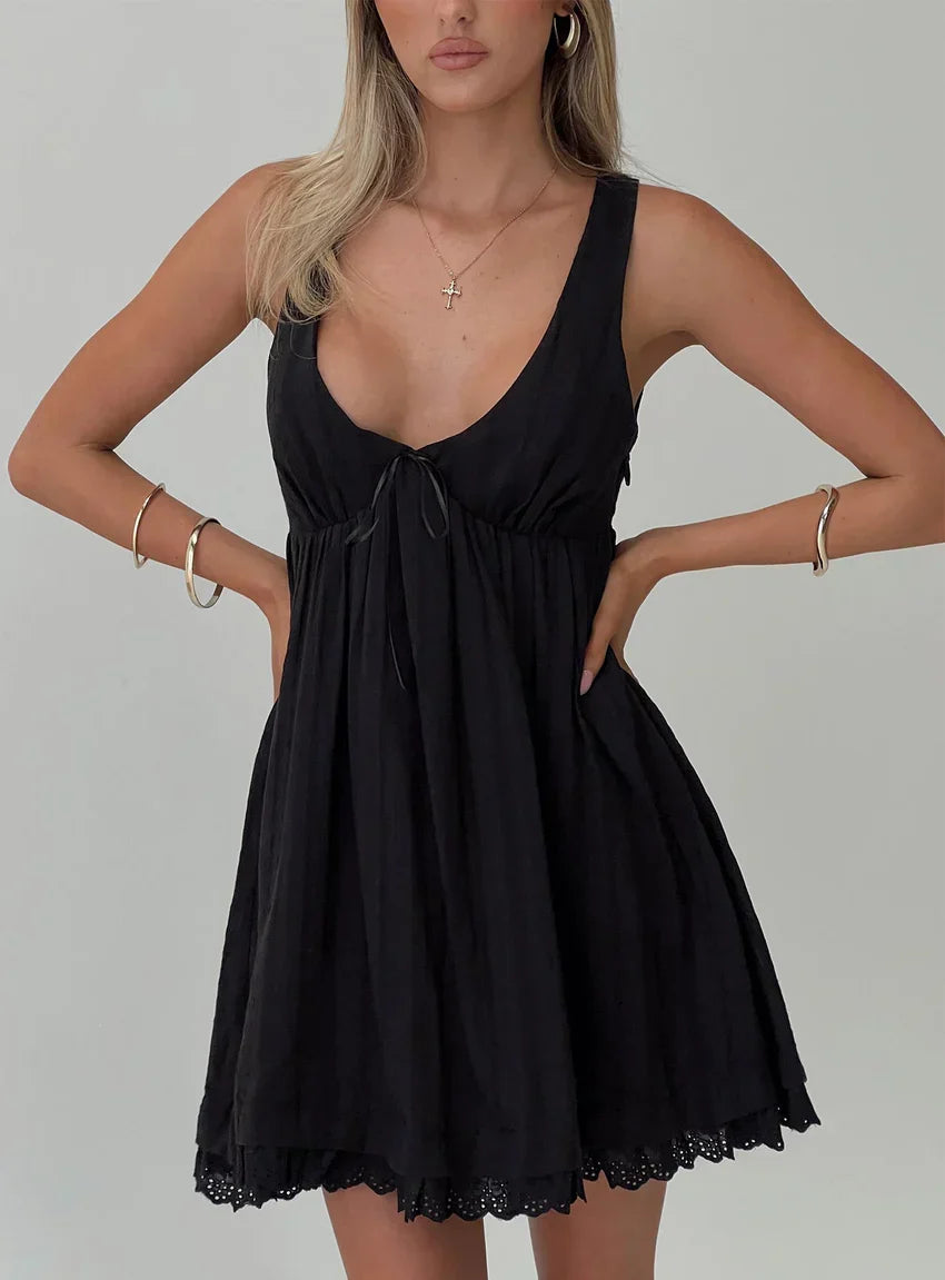 Nelty Mini Dress Black