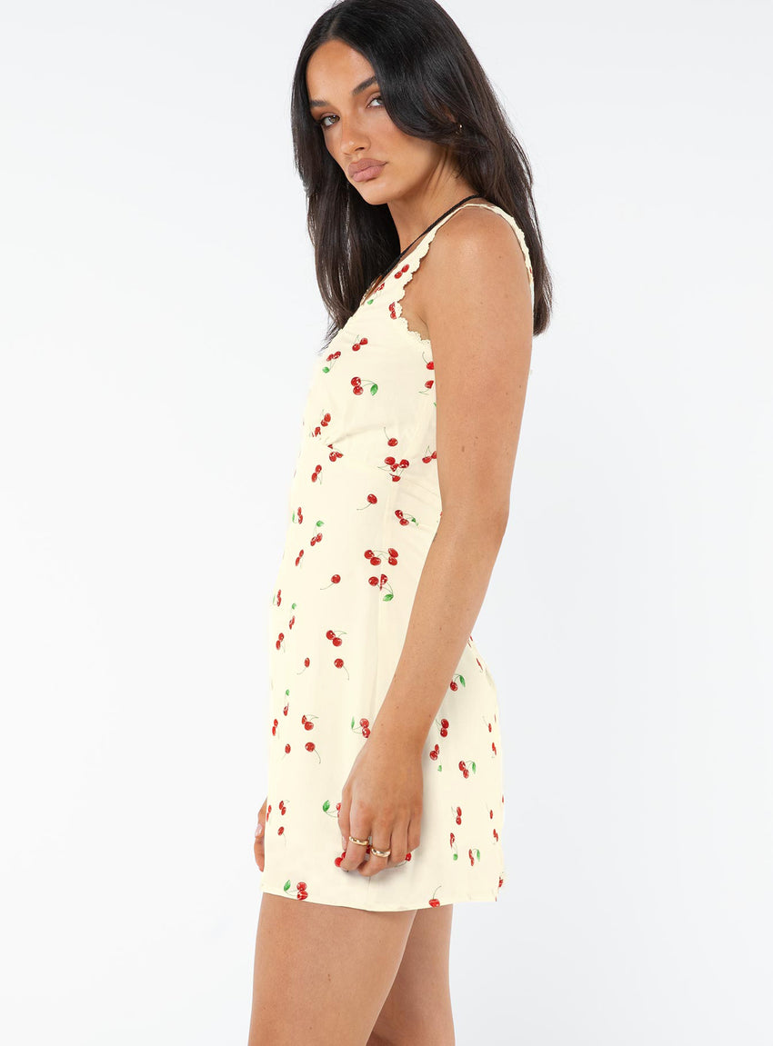 Dasha Mini Dress Cherry