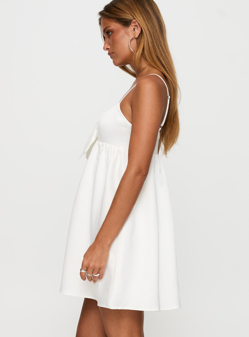 Wilmina Mini Dress White