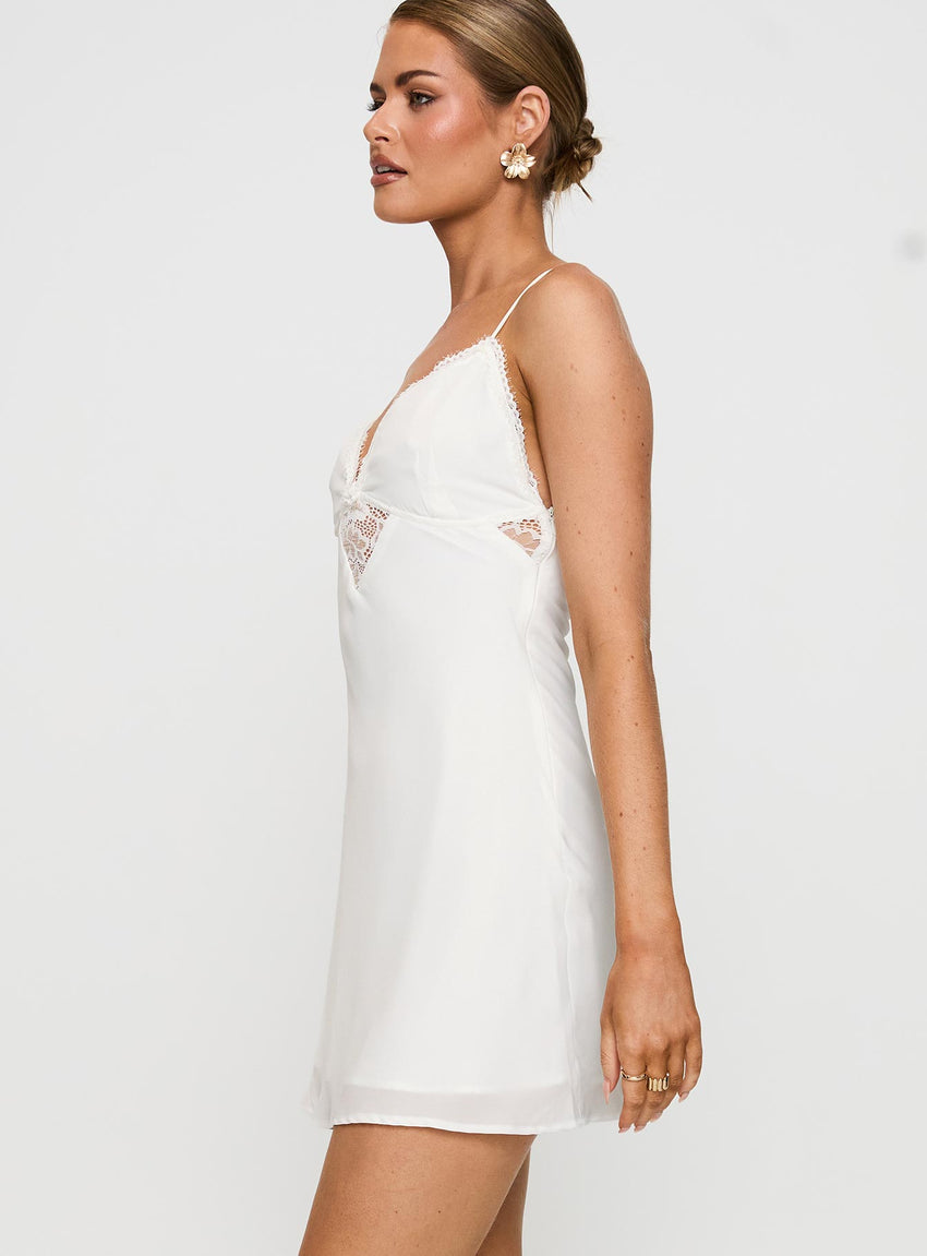 Artea Mini Dress White