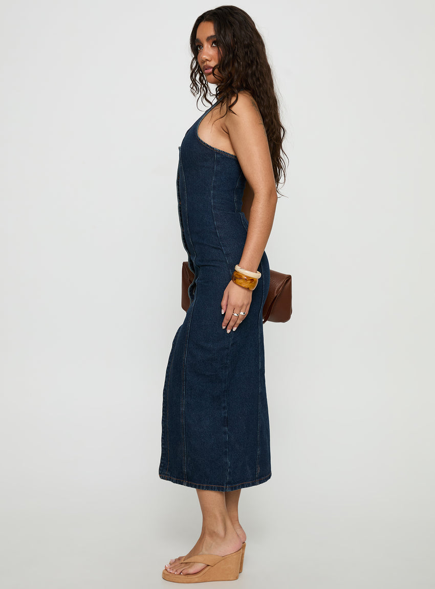 Kenny Maxi Dress Indigo