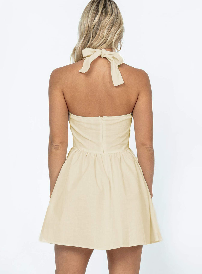 Lyle Mini Dress Cream