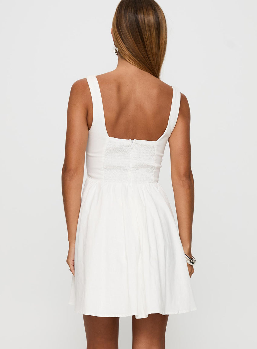 Martie Mini Dress White