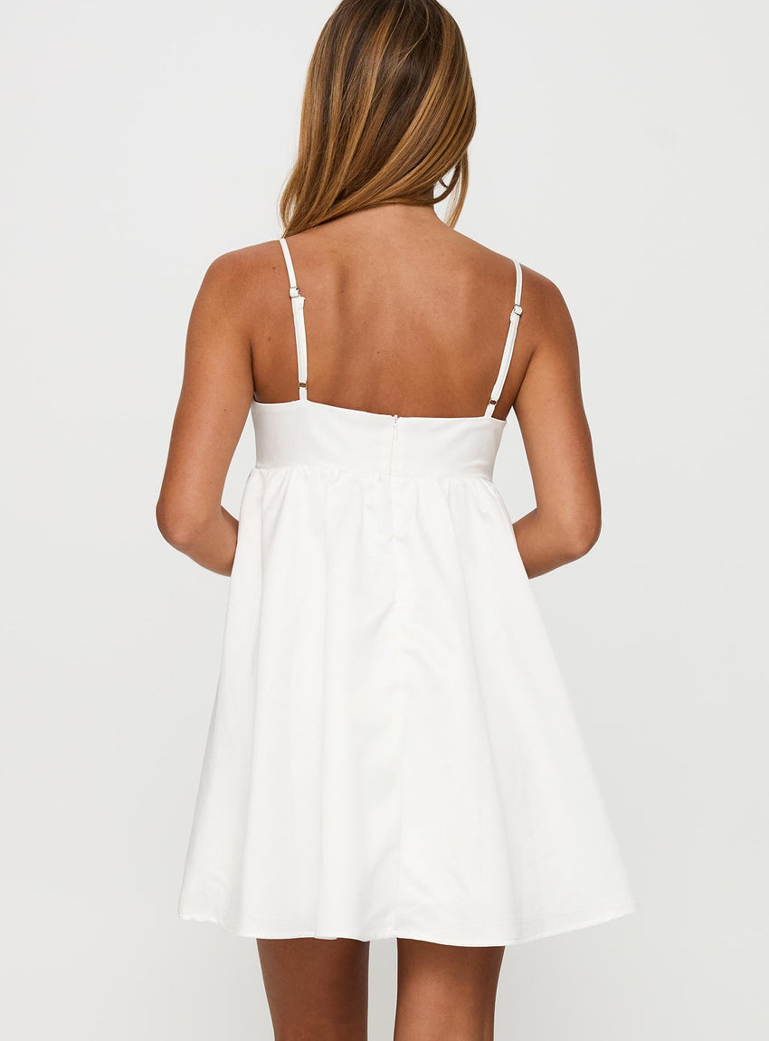 Wilmina Mini Dress White