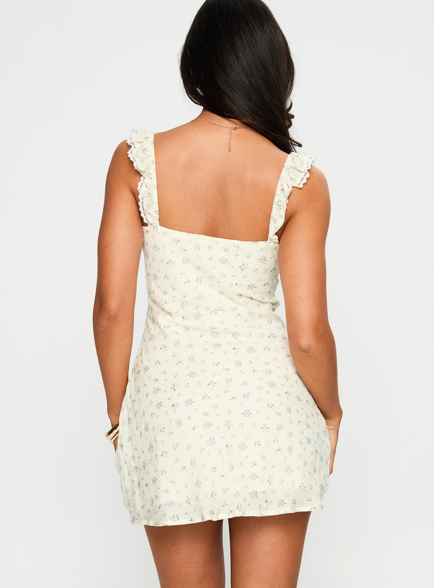 Beacall Mini Dress Multi Floral