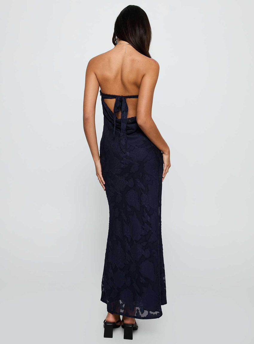 Haley Maxi Dress Navy