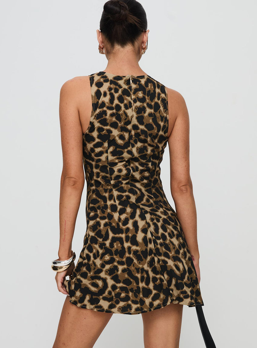 Vivre Mini Dress Leopard