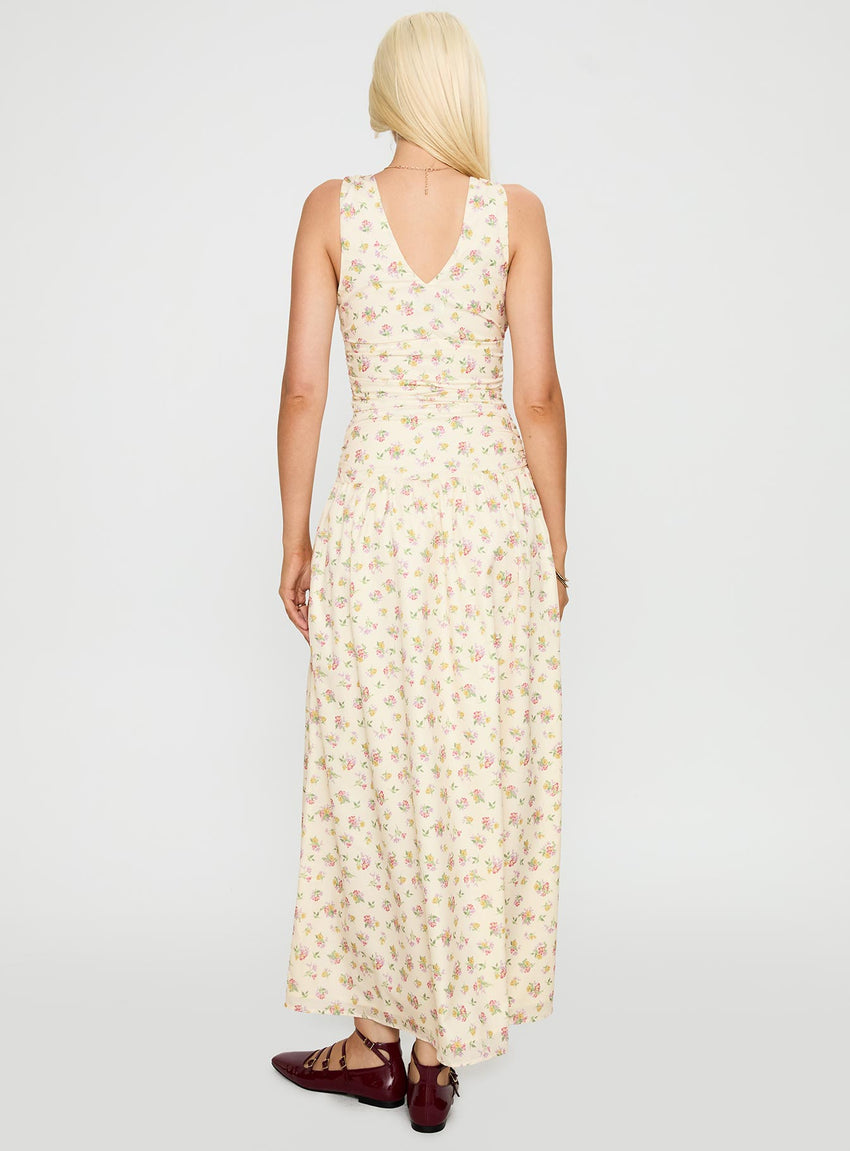 Esthie Maxi Dress Multi Floral