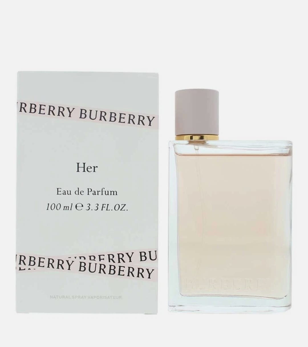Burberry Her Eau de Parfum for Women – 3.3 oz / 100 ml Spray