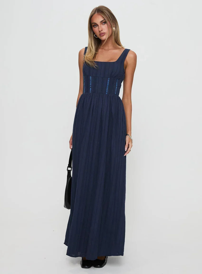 Lorinda Maxi Dress Navy