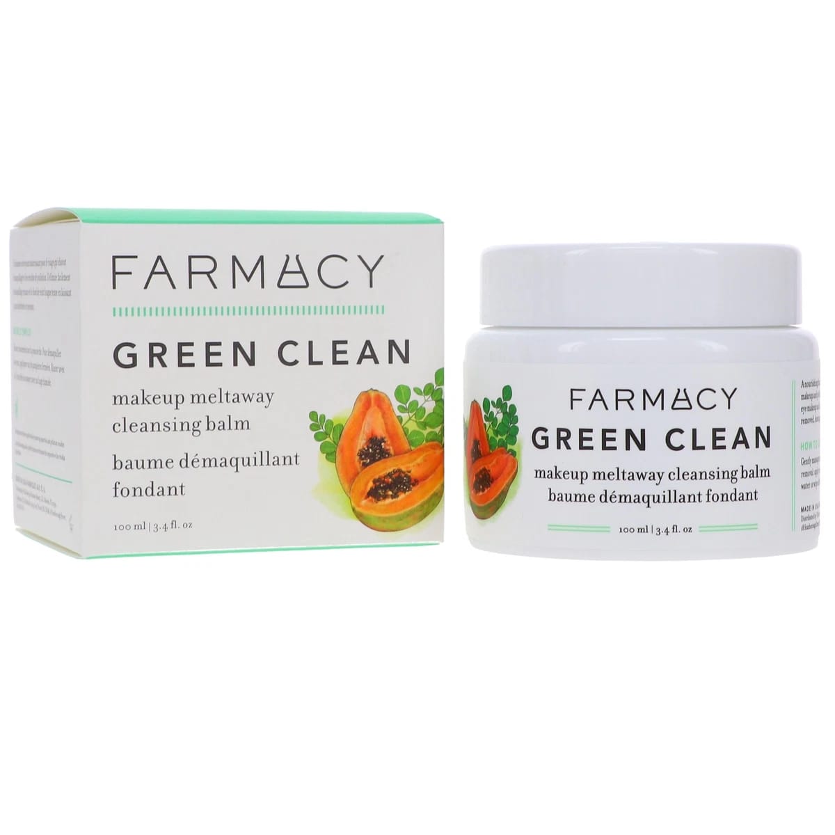 Farmacy Green Clean Makeup Meltaway Cleansing Balm  3.4 fl oz
