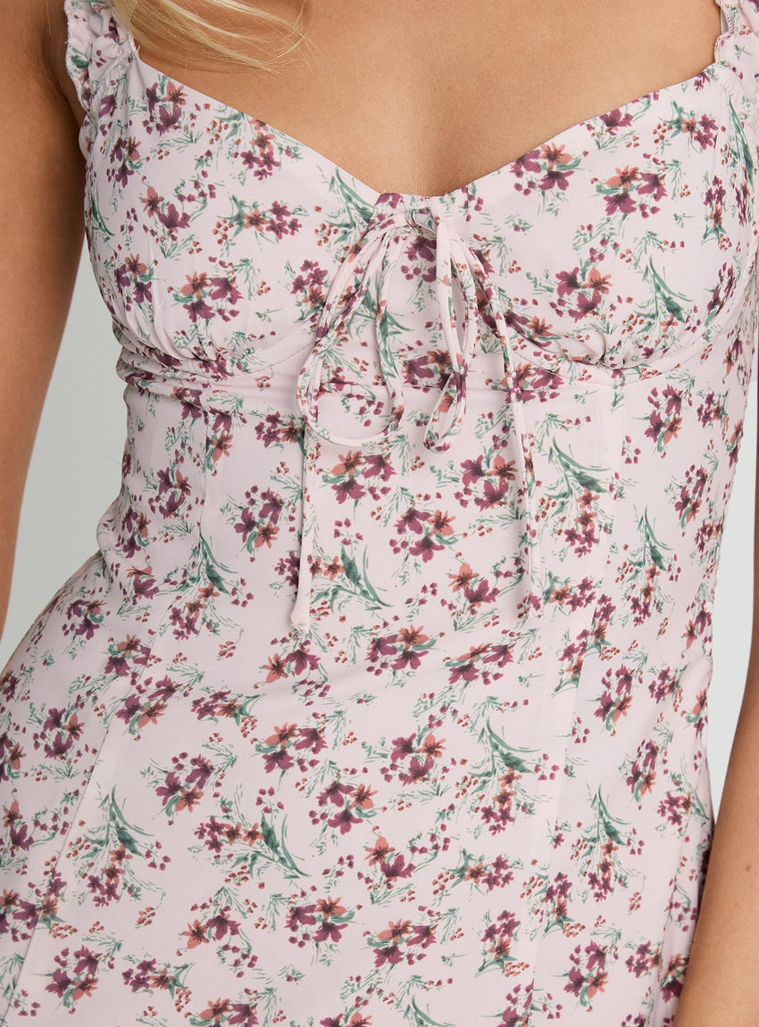 Sweetpea Mini Dress Multi Floral