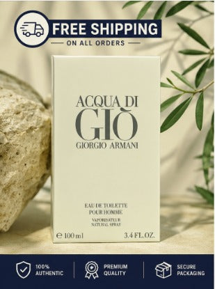Giorgio Armani Acqua di Giò Eau de Toilette for Men 100ml / 3.4 fl oz