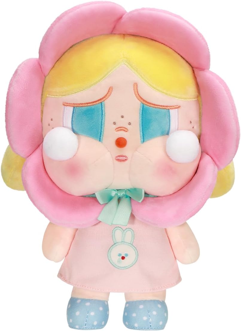 POP MART Crybaby Sad Club Plush Doll – 11.8" Soft Hugging Pillow Figure