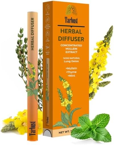 Mullein, Thyme & Mint Drops – Herbal Supplement by Tarbust