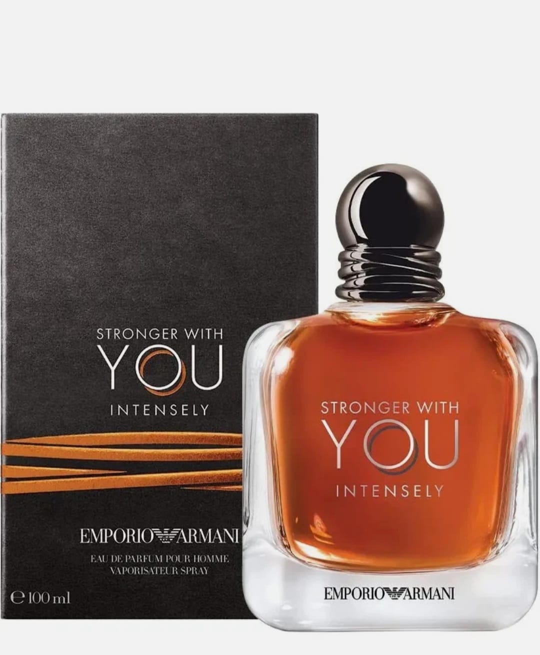 Emporio Armani Stronger With You Intensely Eau de Parfum for Men – 3.4 oz / 100 ml