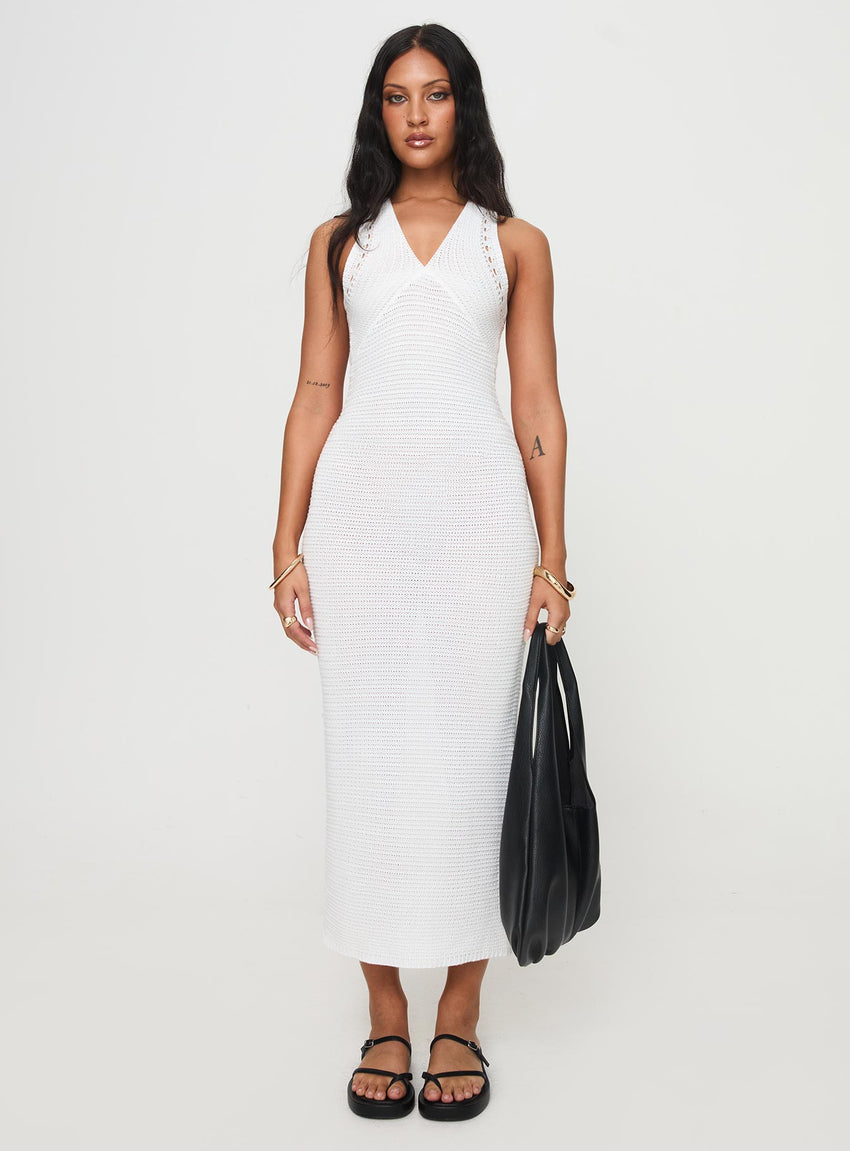 Nyman Maxi Dress White