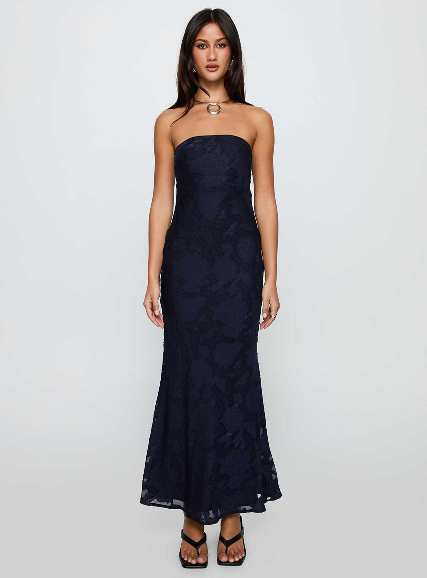 Haley Maxi Dress Navy