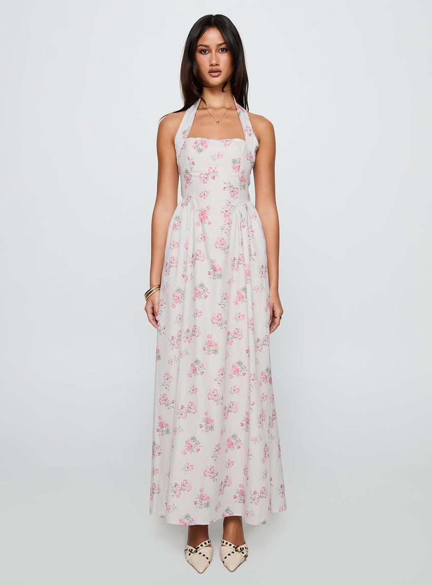 Sunfields Halter Maxi Dress Multi