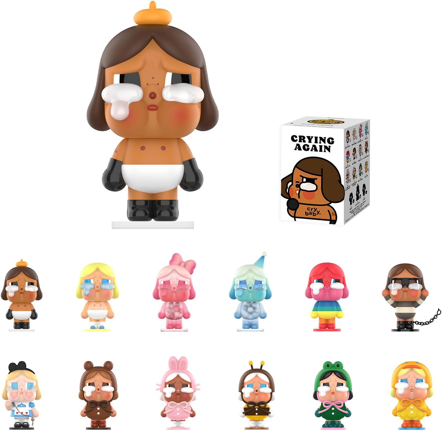 POP MART Crybaby Crying Again Series Blind Box – Collectible Figure Toy