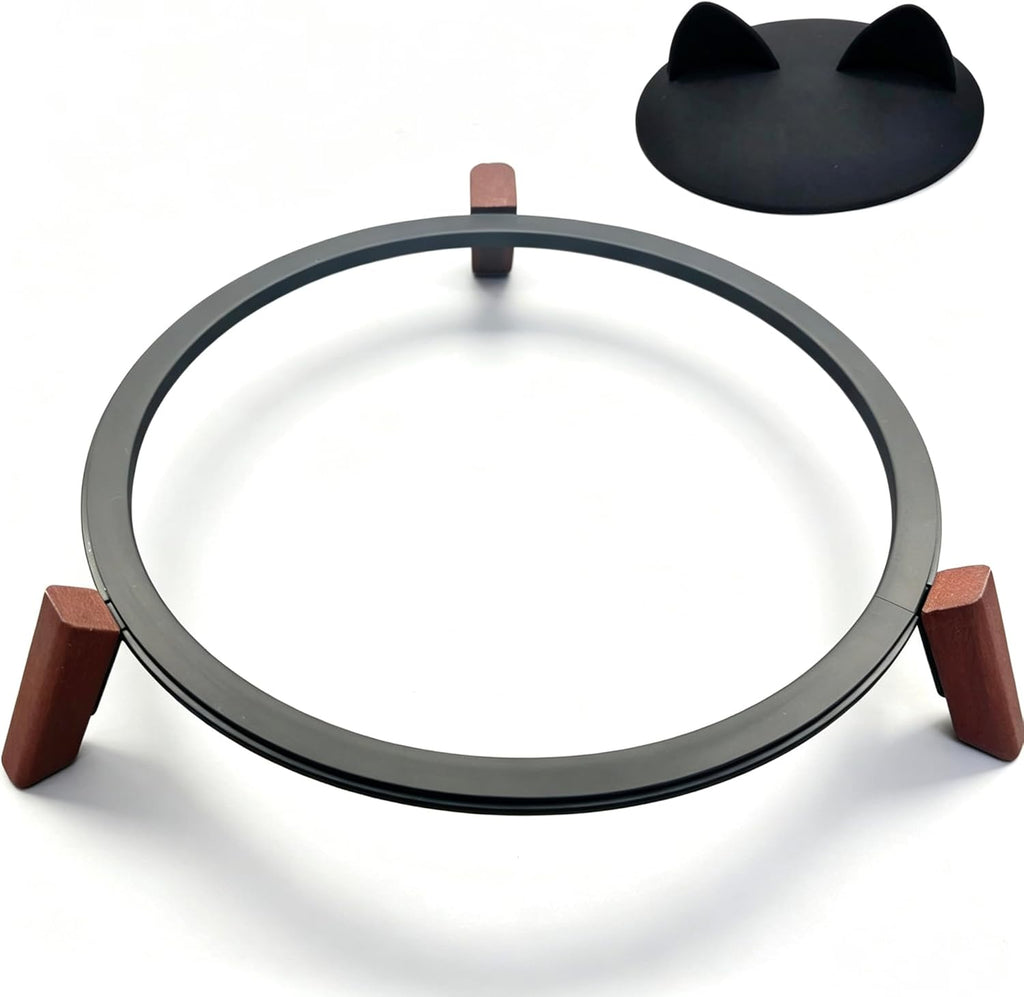Speaker Stand for Harman Kardon Aura Studio 3 & 4 – Metal & Wood Desk Stand