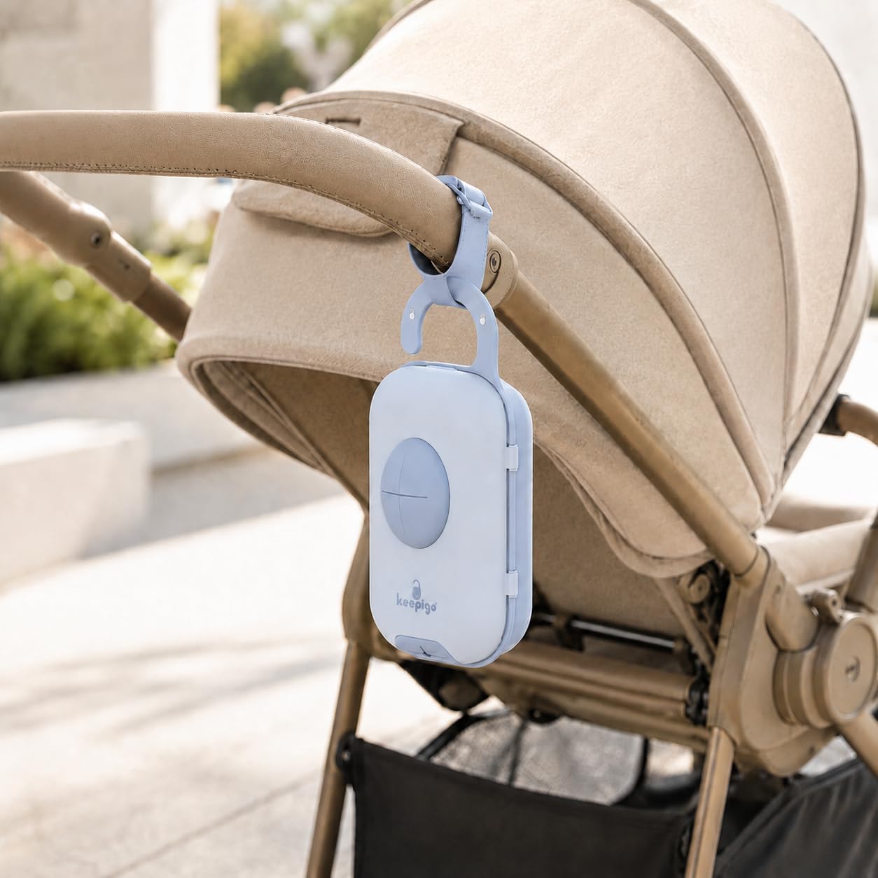 Portable Diaper Bag Wipe Dispenser – 3-in-1 Travel Baby Caddy Organizer