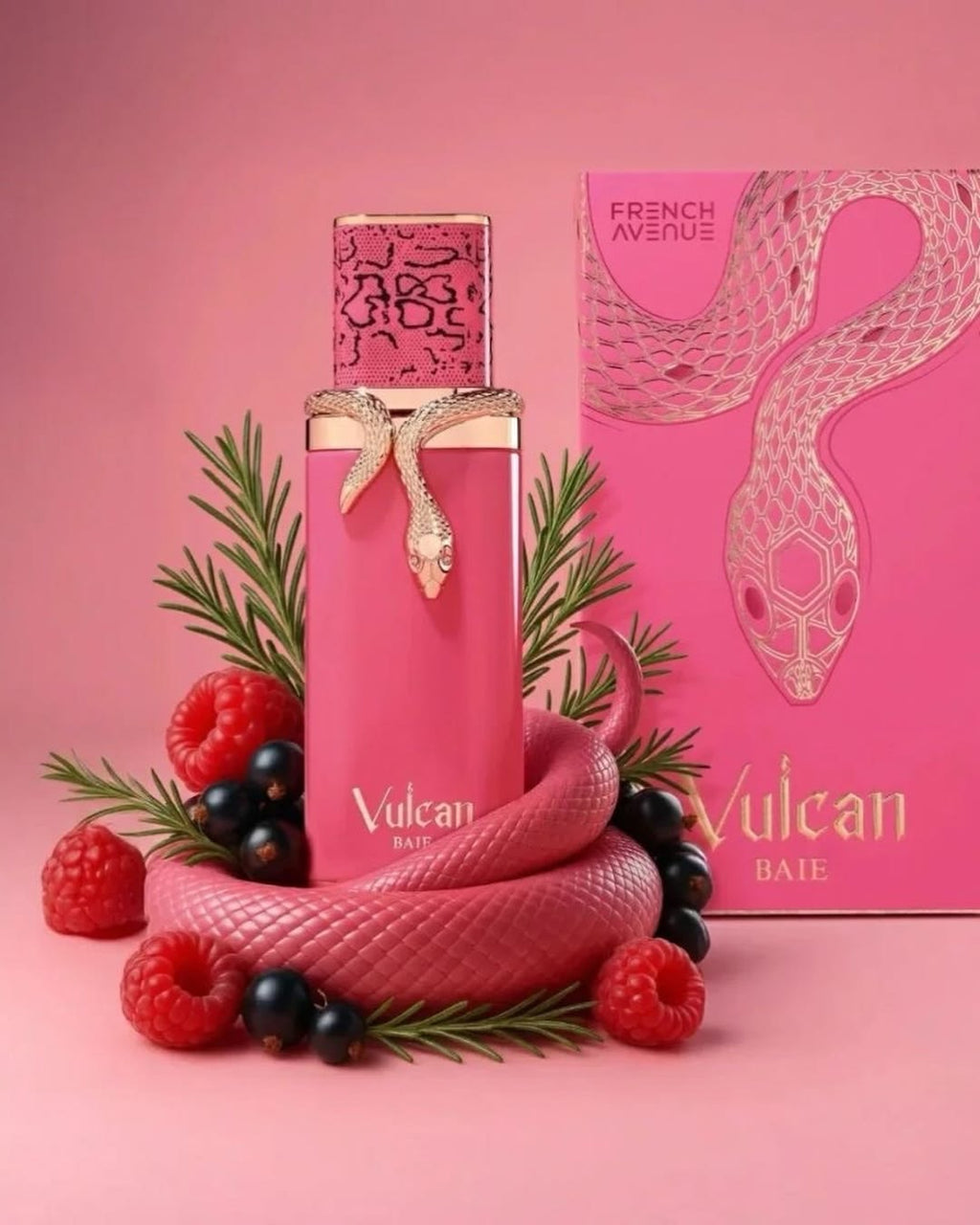 French Avenue Vulcan Baie Extrait de Parfum 3.4 oz – Unisex Fruity Amber Scent