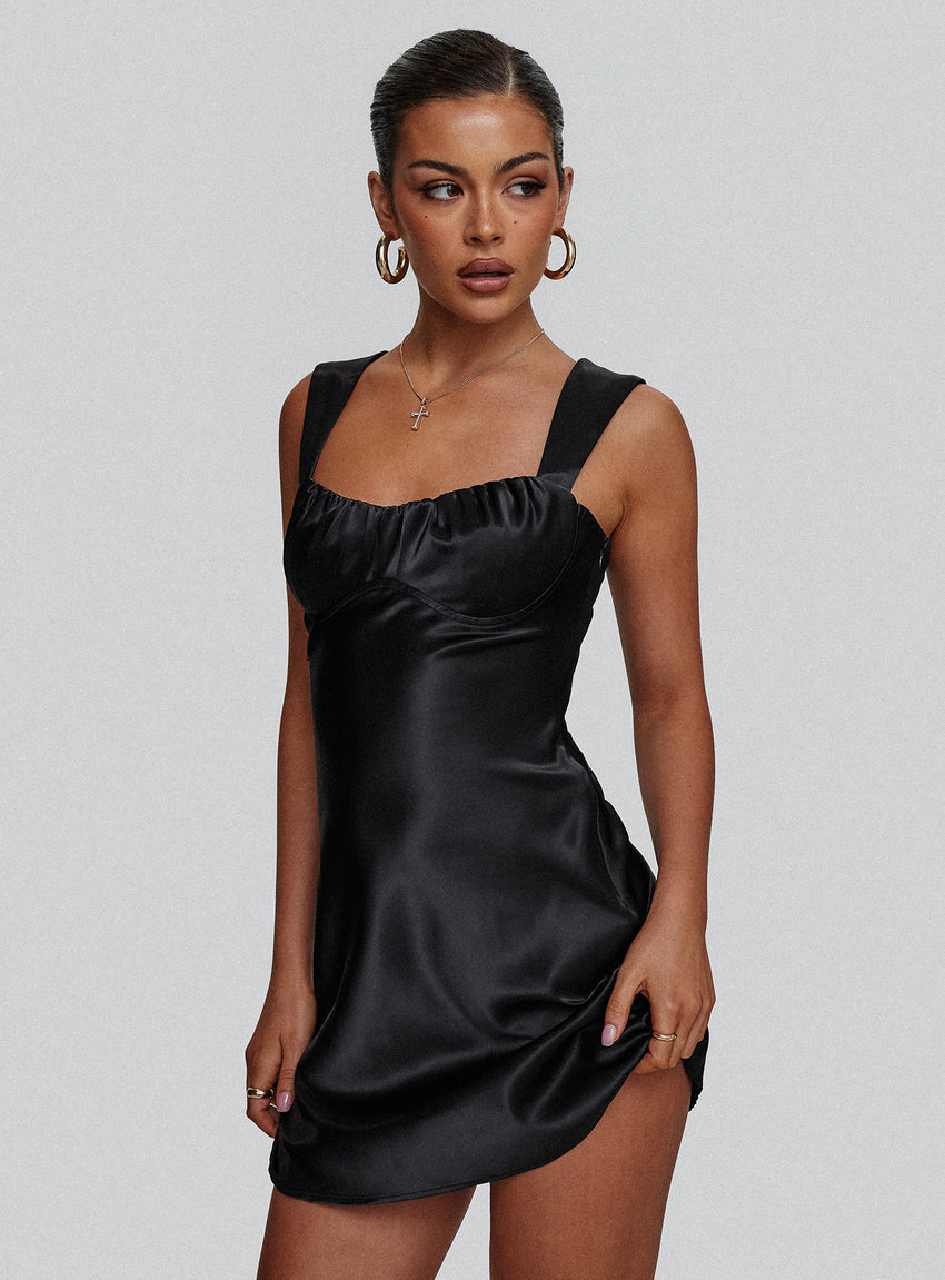 Tremont Mini Dress Black