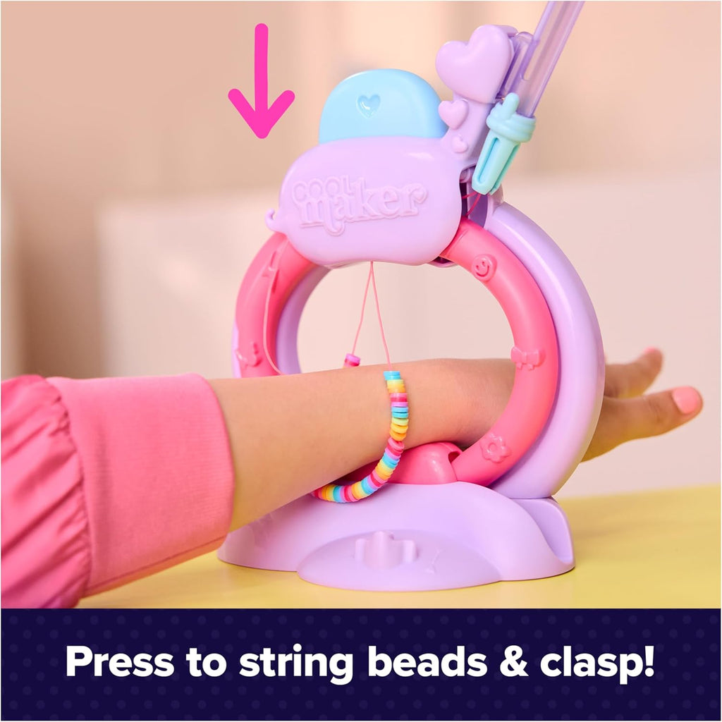 Cool Maker Stack'd Heishi Studio Bracelet Making Kit – 1200+ Beads, Ages 7+