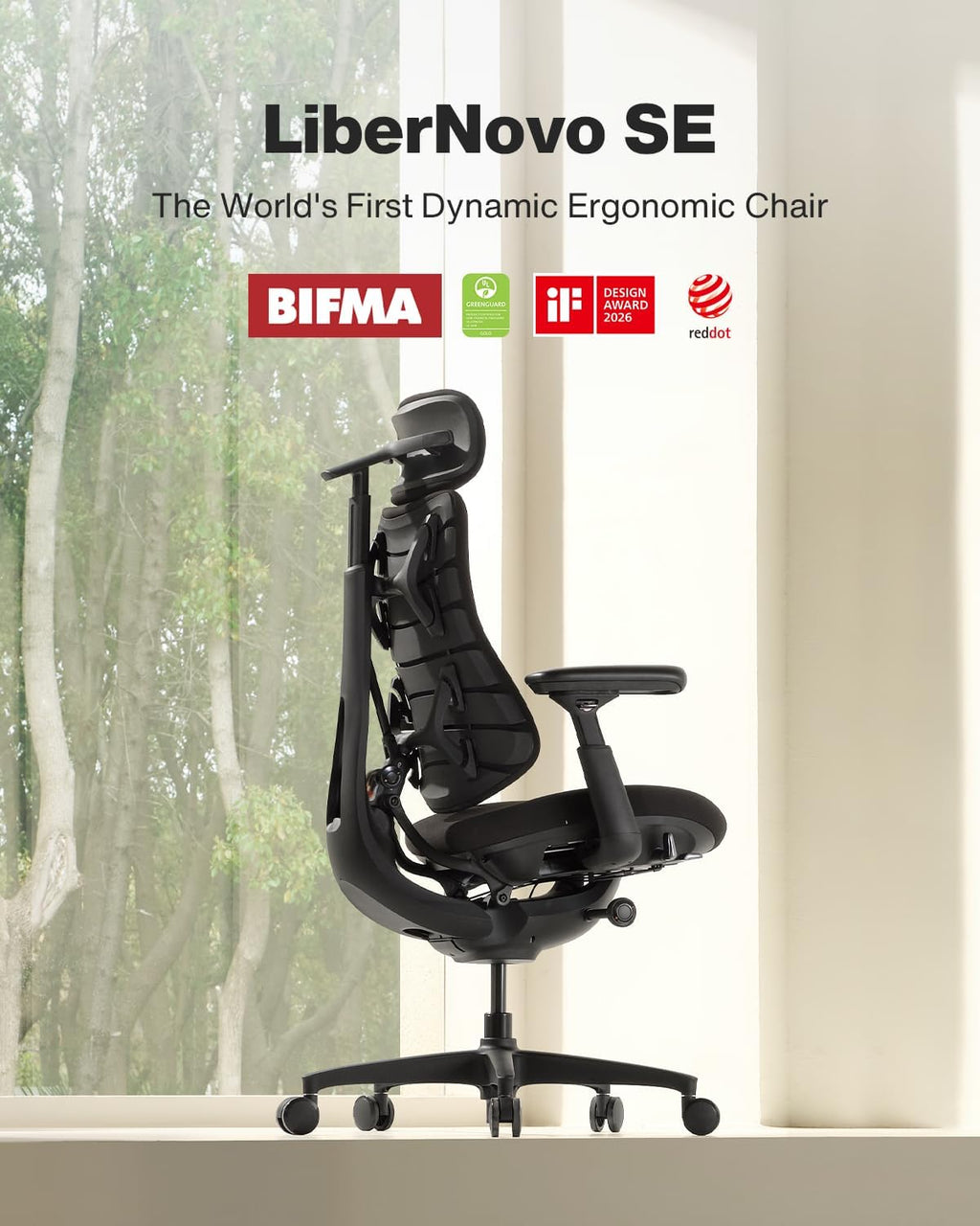 Omni SE Ergonomic Office Chair – Adjustable Lumbar & Reclining Desk Chair