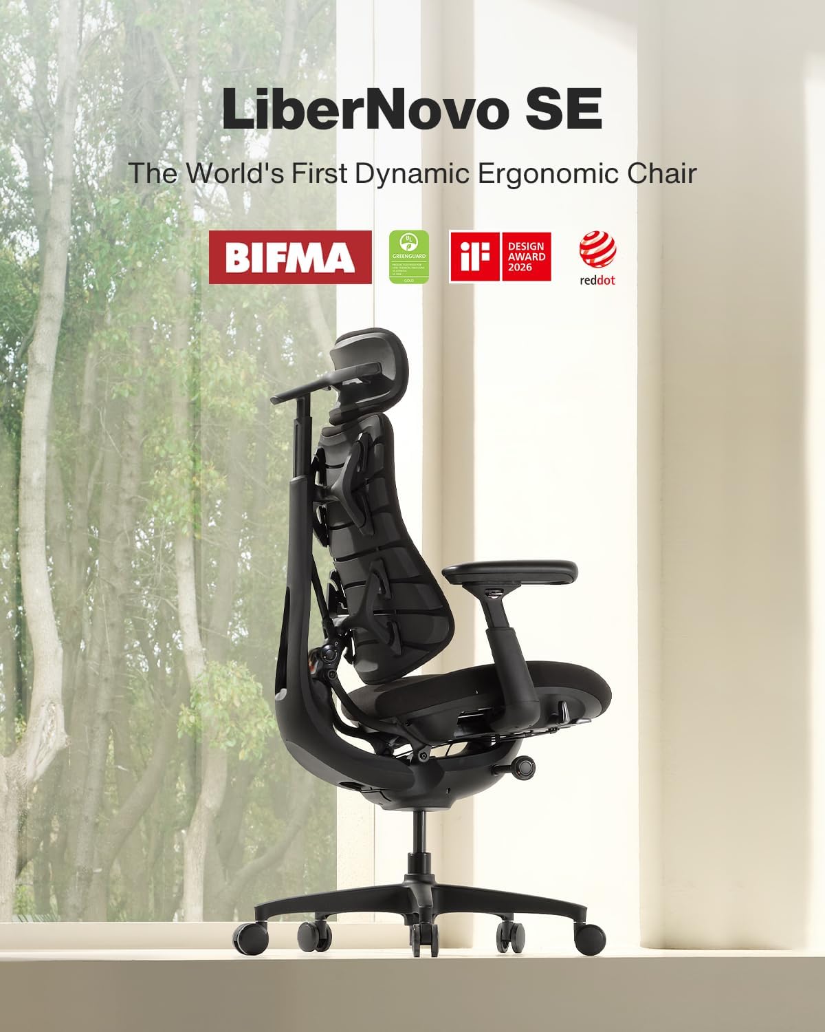 Omni SE Ergonomic Office Chair – Adjustable Lumbar & Reclining Desk Chair