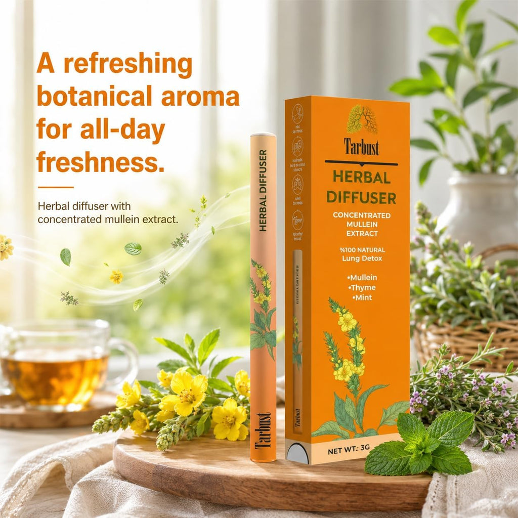 Mullein, Thyme & Mint Drops – Herbal Supplement by Tarbust
