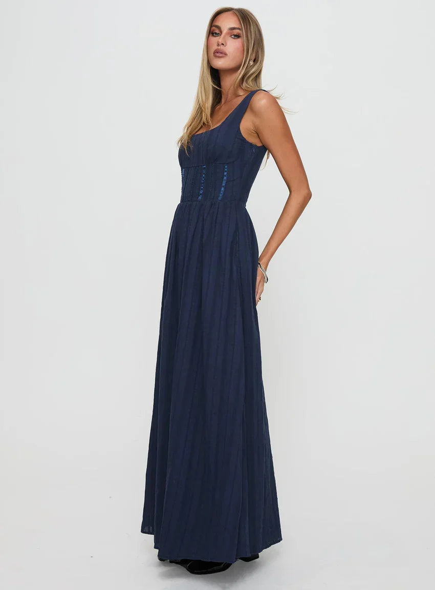 Lorinda Maxi Dress Navy