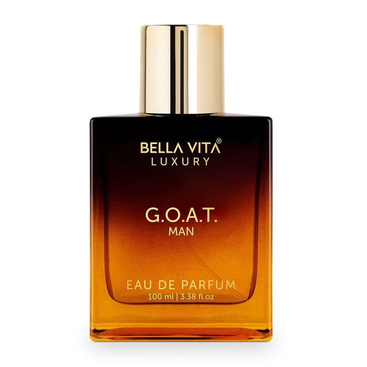 Bella Vita Luxury G.O.A.T. EDP 100ml - Men's Eau de Parfum Spray, Long Lasting Woody Fragrance