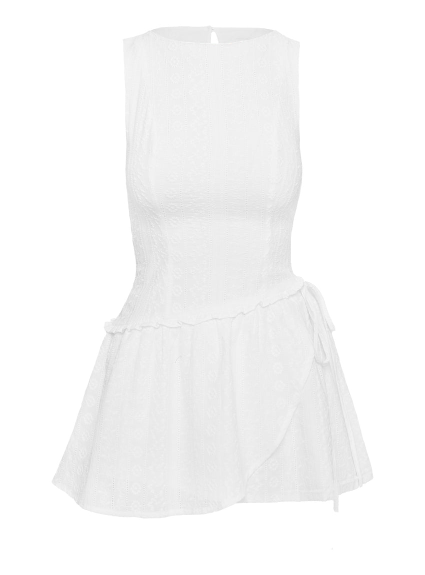 Cosie Mini Dress White