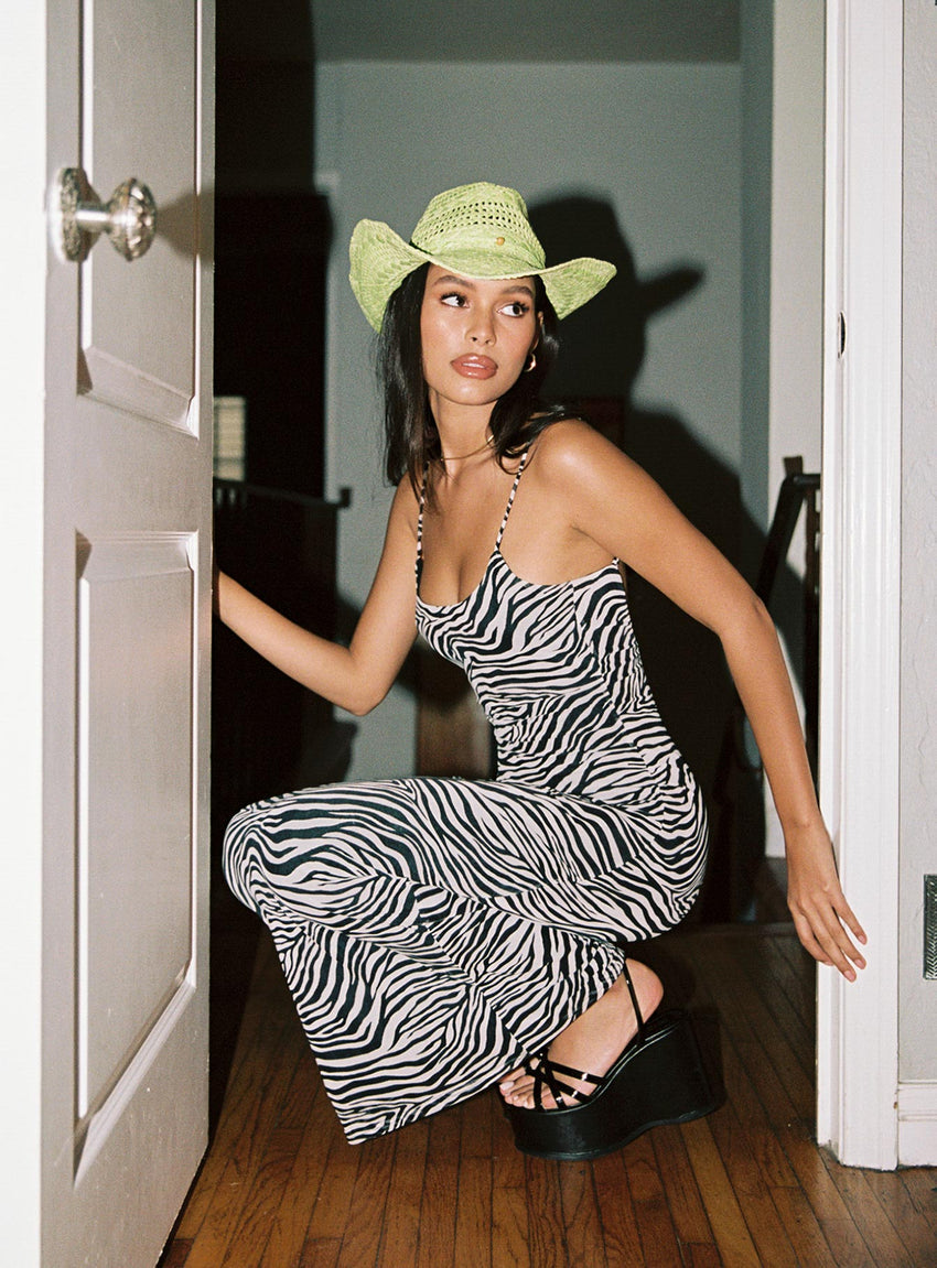 Knox Maxi Dress Zebra