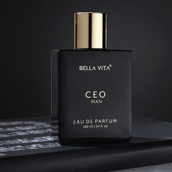 Bella Vita Luxury CEO Man EDP 100ml - Men's Eau de Parfum Spray, Long Lasting Woody Fragrance