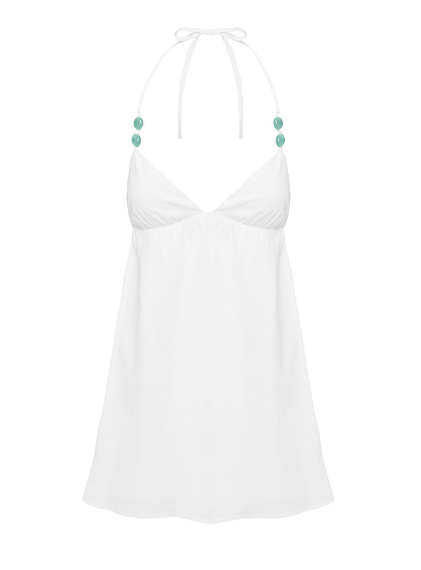 Melanea Mini Dress White