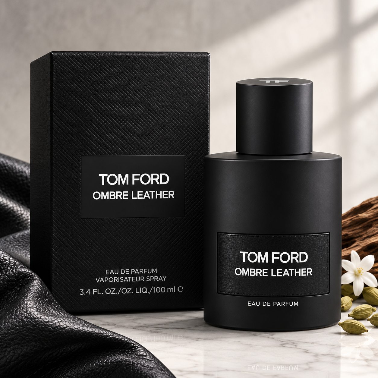 Tom Ford Ombre Leather Eau de Parfum Spray 3.4 oz / 100ml Unisex Authentic
