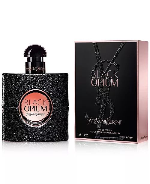 YSL Black Opium Glowing EDT 3 oz - Women's Eau de Toilette Spray, Long Lasting Warm Vanilla Fragrance