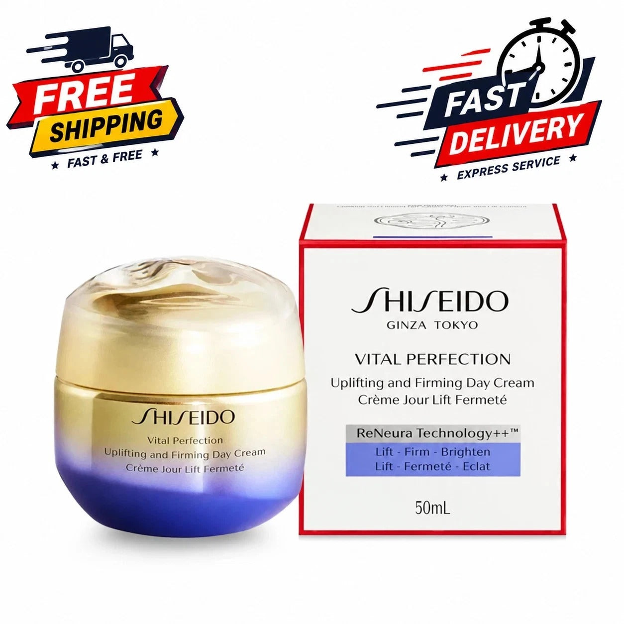 Shiseido Vital Perfection Uplifting and Firming Day Cream 50ml