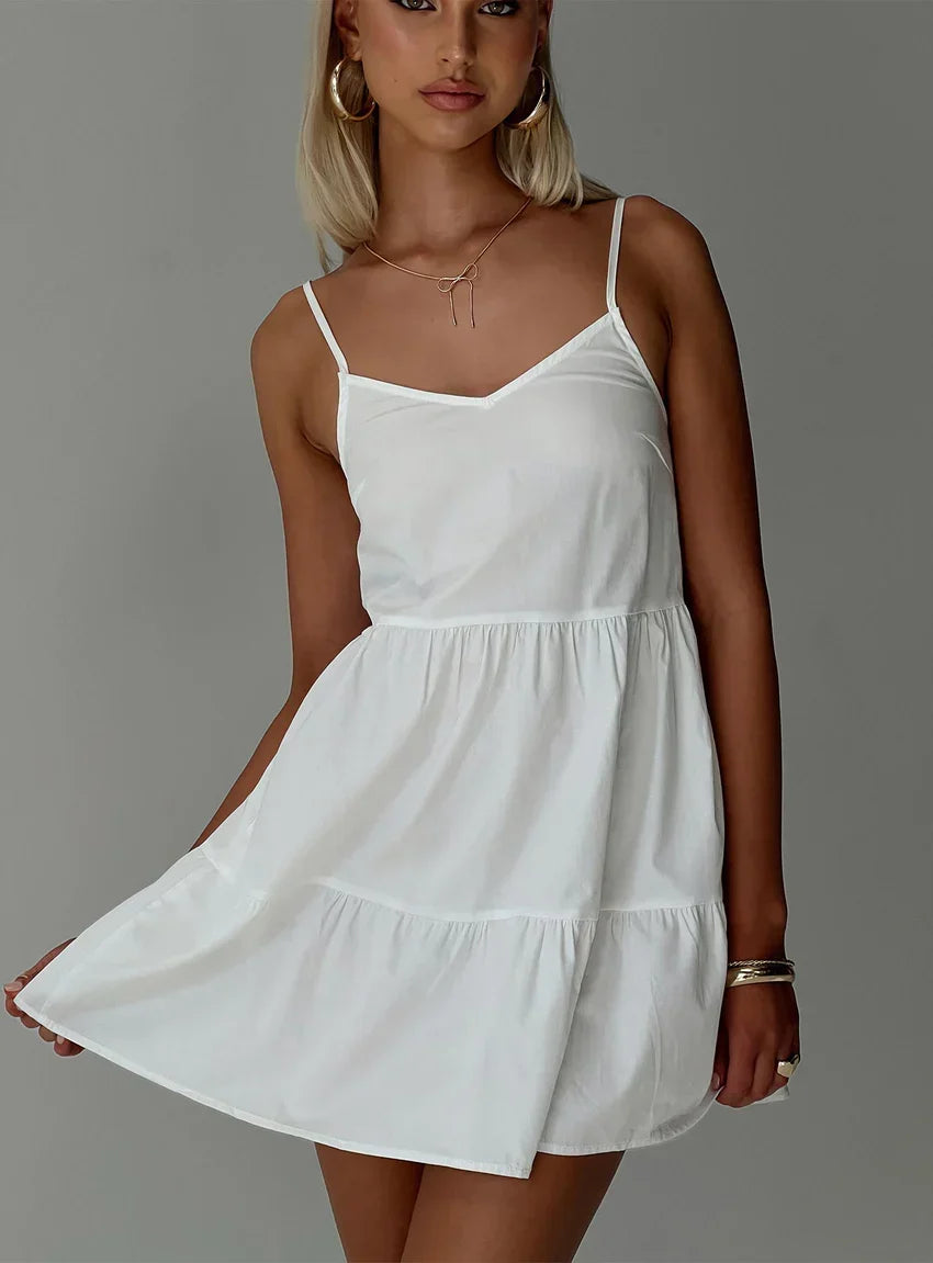 Zorion Mini Dress White