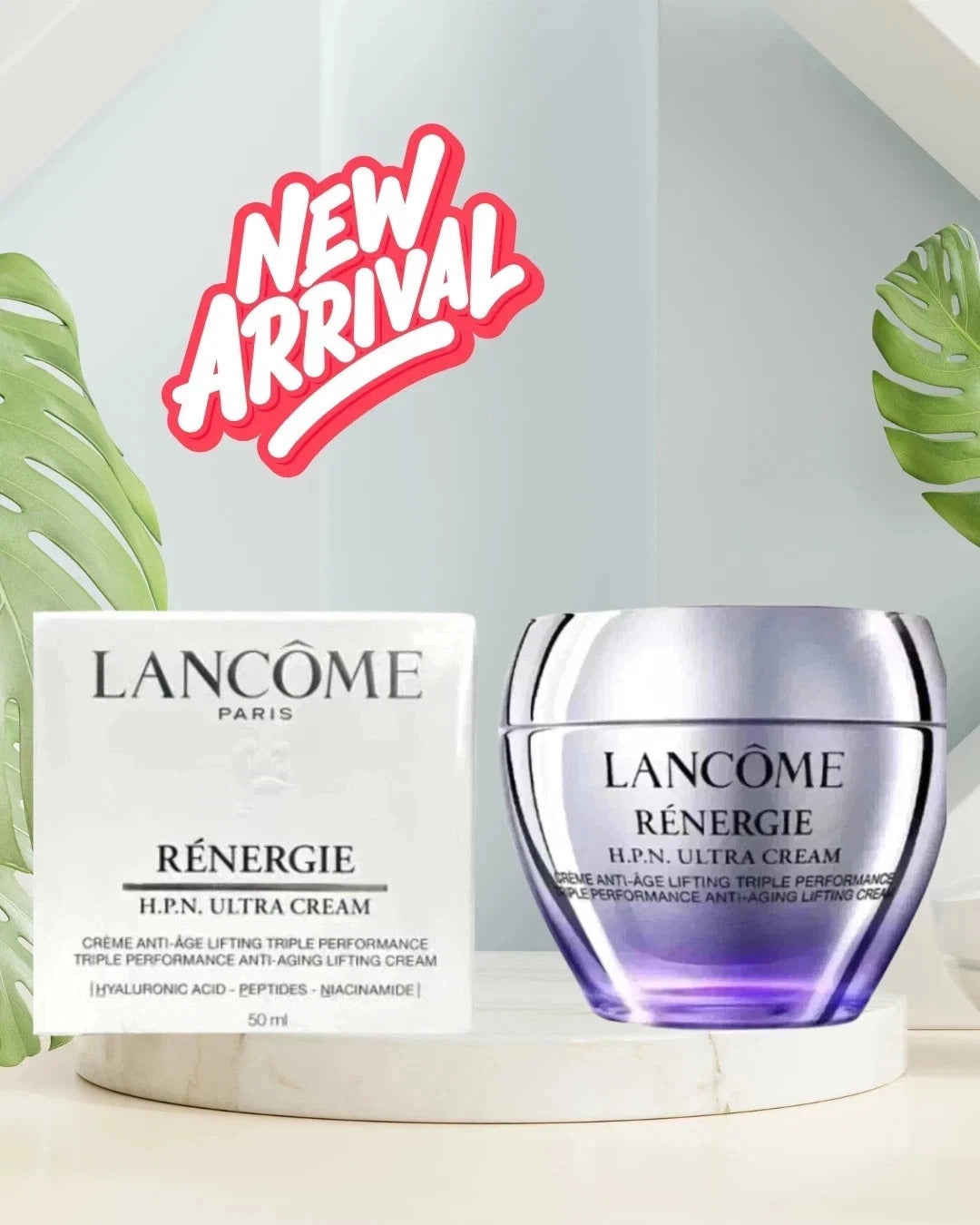 Lancôme Rénergie H.P.N. Ultra Cream Anti-Aging Face Moisturizer 1.69 oz / 50ml New