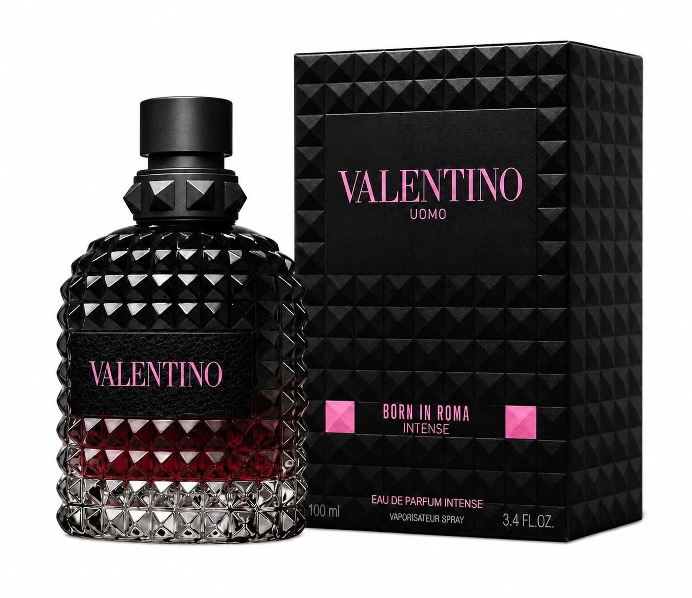Valentino Uomo Born In Roma Intense EDP Spray Men 3.4 oz 100ml New Sealed .
