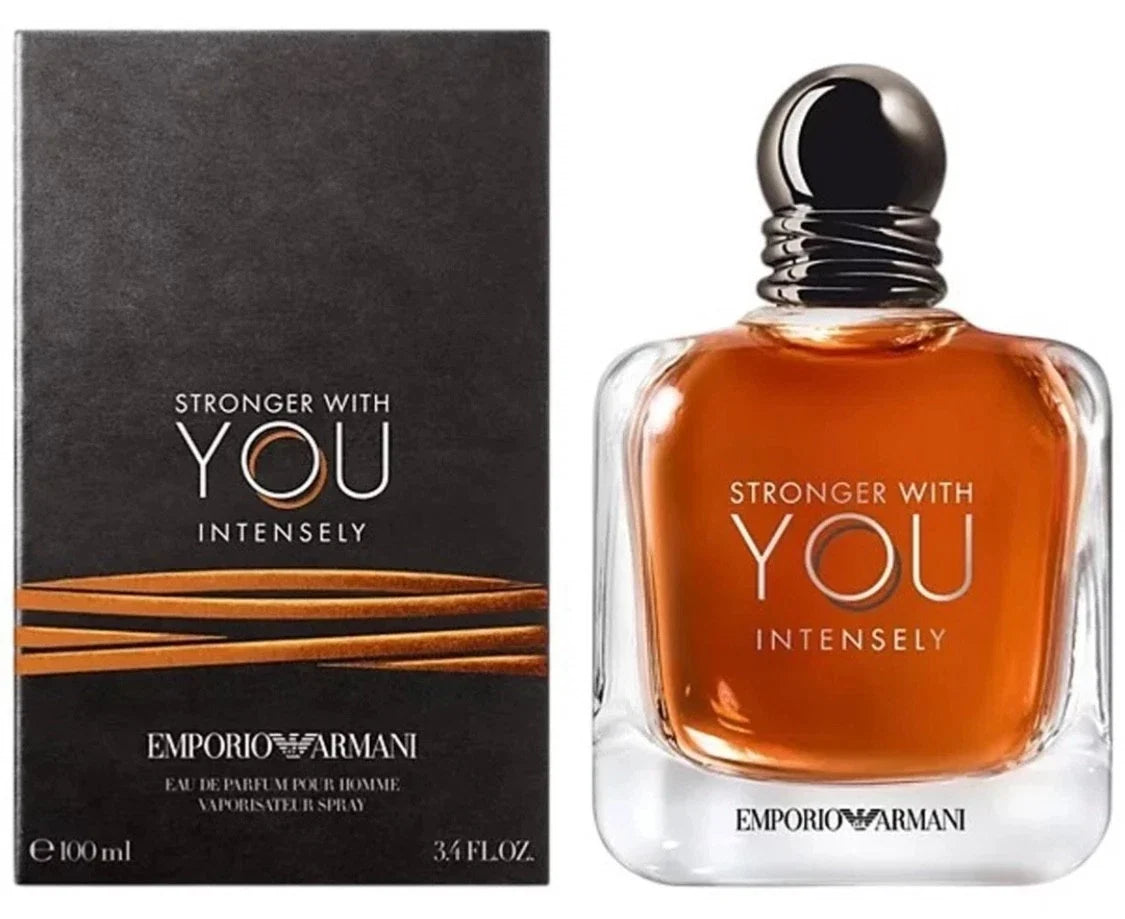 Emporio Armani Stronger With You Intensely Eau de Parfum for Men – 3.4 oz / 100 ml