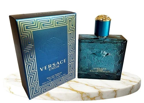 Versace Eros Eau de Parfum Spray for Men 3.4 oz / 100 ml